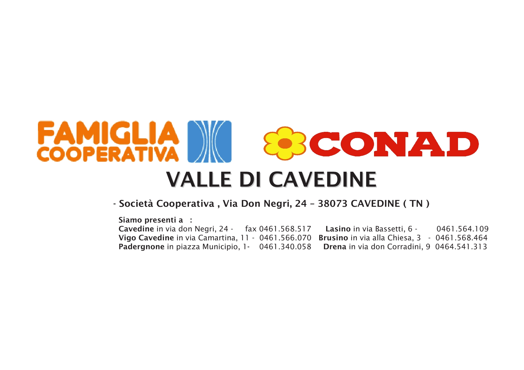 Famiglia Cooperativa Valle di Cavedine